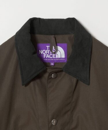 THE NORTH FACE PURPLE LABEL × monkey time 2025 FW "65/35 スエードライク カラー ジャケット"が9月上旬 発売 (モンキータイム ザ・ノース・フェイス パープルレーベル)