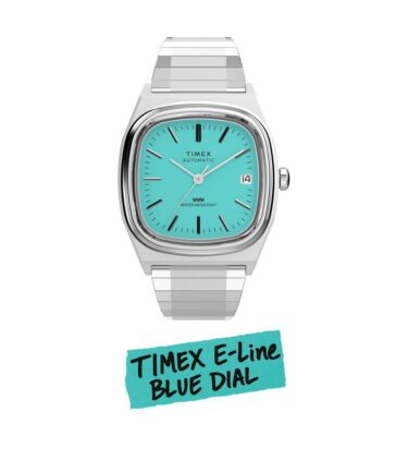 ターコイズブルーカラーで彩られたTIMEX “REISSUE 1983 E-line”が2025年 8/29 発売 (タイメックス リイシュー) [tx-tw2y07300]