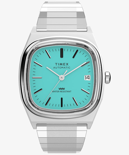 ターコイズブルーカラーで彩られたTIMEX “REISSUE 1983 E-line”が2025年 8/29 発売 (タイメックス リイシュー) [tx-tw2y07300]
