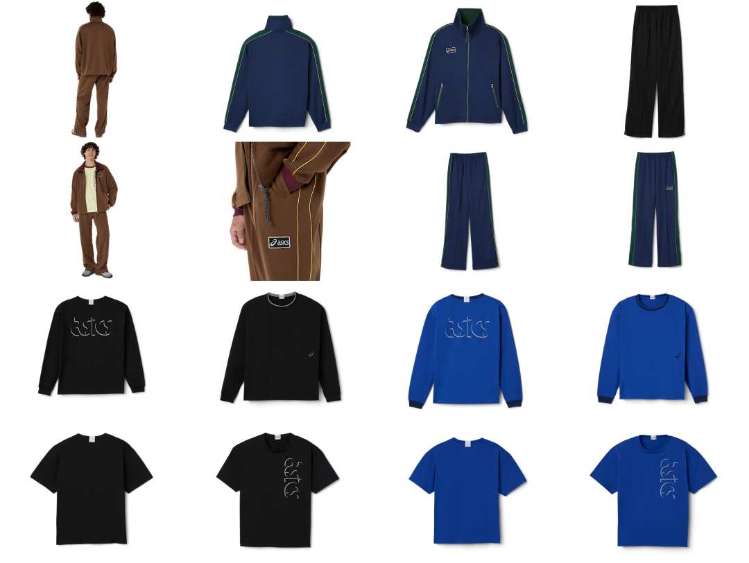 「ASICS SportStyle Apparel Collection」2025年秋冬シーズン 第4弾が2025年 8/22 発売 (アシックス スポーツスタイル アパレルコレクション)