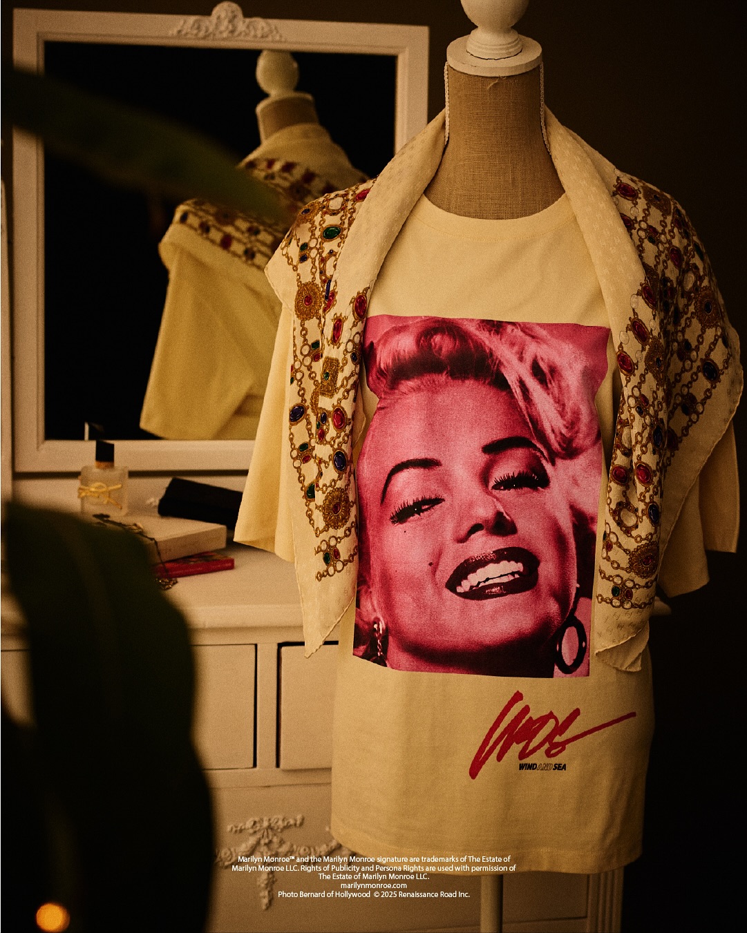 WIND AND SEA × マリリン・モンロー コラボが2025年 8/23 発売 (ウィンダンシー Marilyn Monroe)