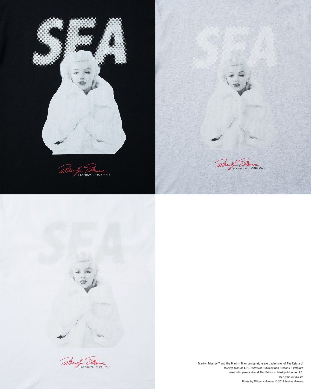 WIND AND SEA × マリリン・モンロー コラボが2025年 8/23 発売 (ウィンダンシー Marilyn Monroe)