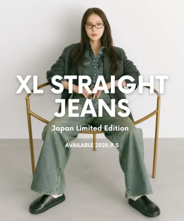 "Levi’s JAPAN LIMITED"からヴィンテージカラーを採用した"XL STRAIGHT JEANS"が2025年 9/5 発売 (リーバイス ジャパン リミテッド "エックスエル ストレート ジーンズ")
