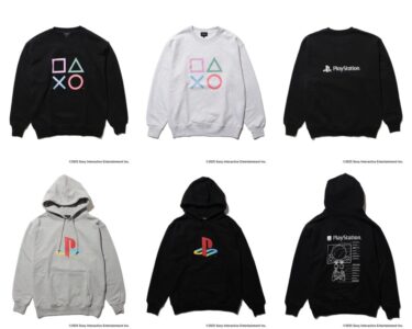 BEAMSにて"PlayStation SWEAT HOODIE & CREWNECK SWEAT"が2025年 11月上旬 発売 (ビームス プレイステーション)