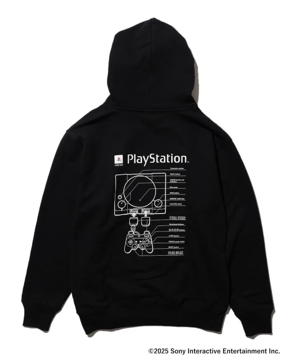 BEAMSにて”PlayStation SWEAT HOODIE & CREWNECK SWEAT”が2025年 11月上旬 発売 (ビームス プレイステーション)