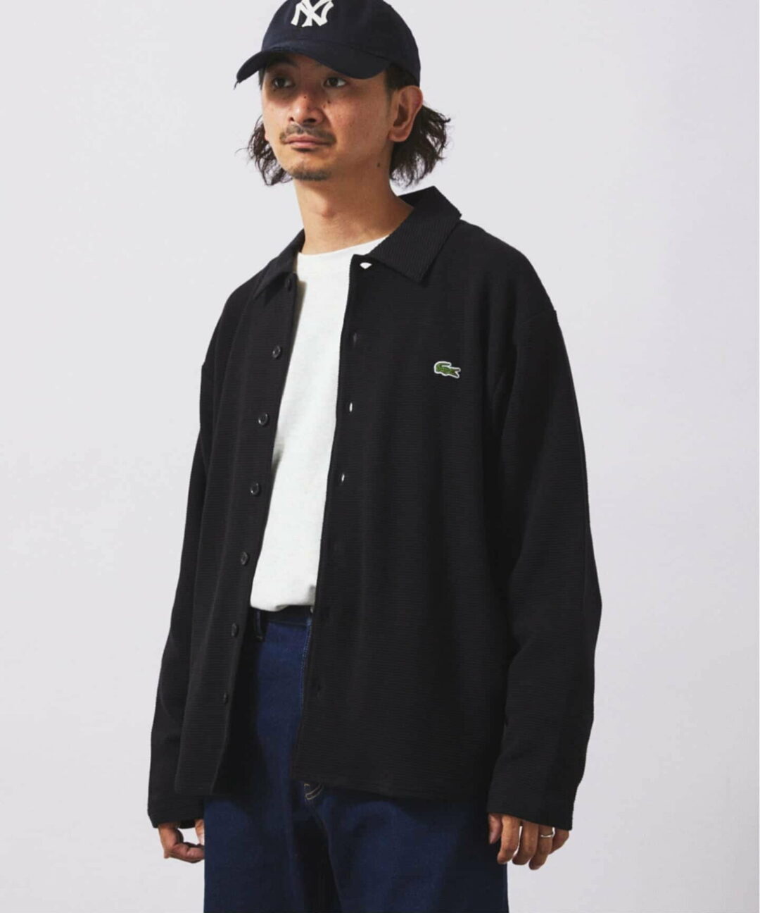 JOURNAL STANDARD relume × LACOSTE 別注 2025 FW “ヘビーピケ シャツ ジャケット”が2025年 9月中旬 発売 (ジャーナルスタンダード ラコステ)