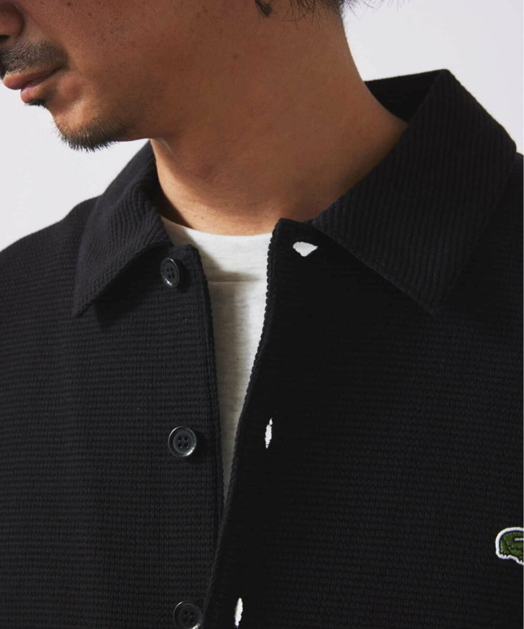 JOURNAL STANDARD relume × LACOSTE 別注 2025 FW “ヘビーピケ シャツ ジャケット”が2025年 9月中旬 発売 (ジャーナルスタンダード ラコステ)
