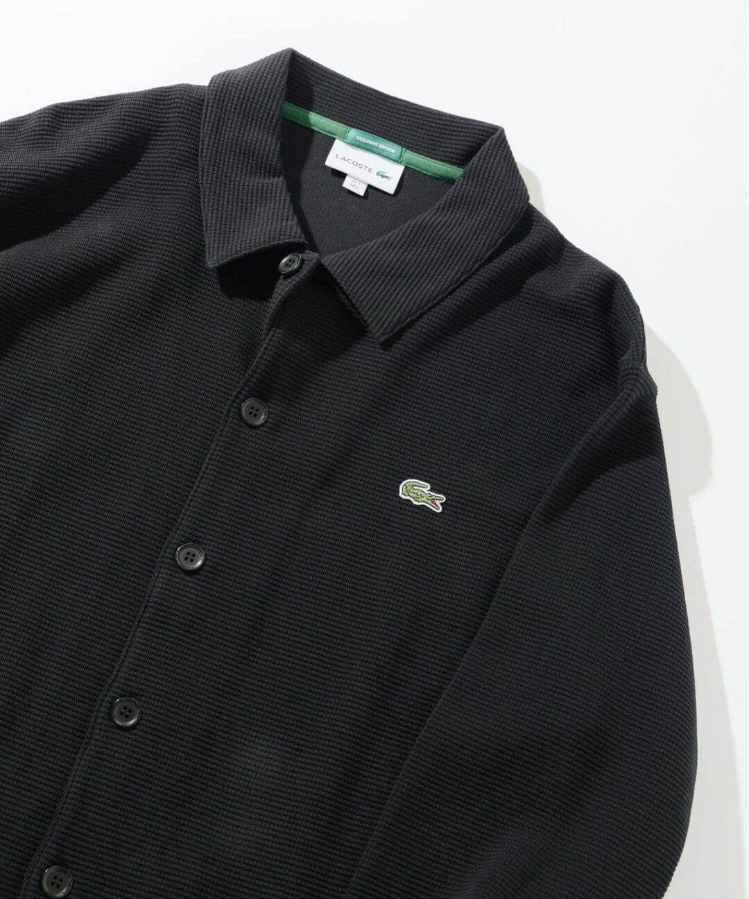 JOURNAL STANDARD relume × LACOSTE 別注 2025 FW “ヘビーピケ シャツ ジャケット”が2025年 9月中旬 発売 (ジャーナルスタンダード ラコステ)