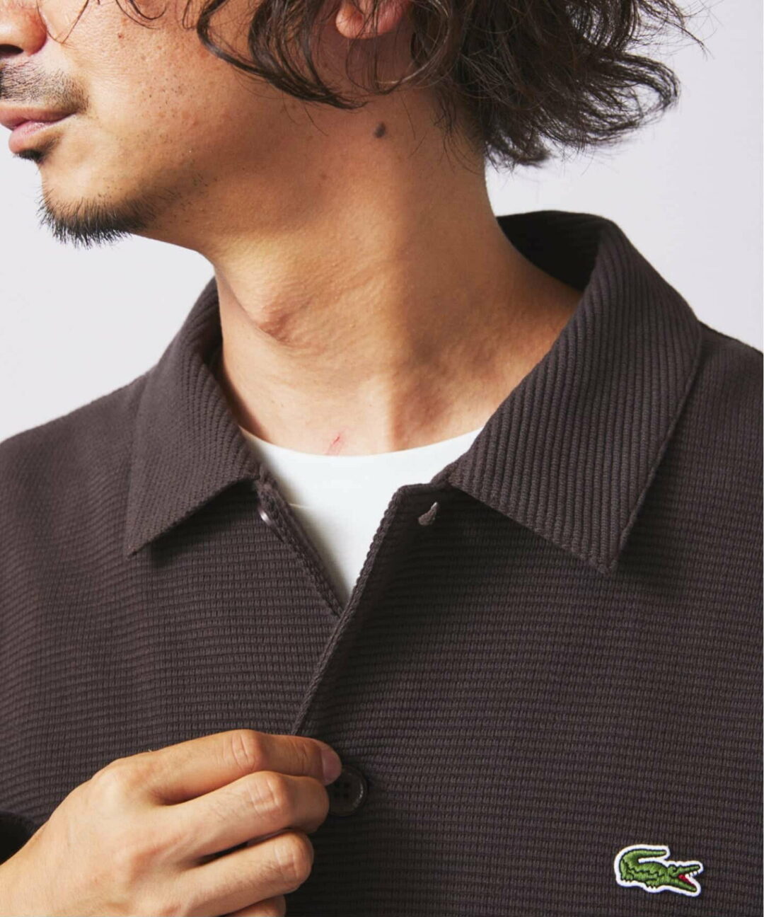 JOURNAL STANDARD relume × LACOSTE 別注 2025 FW “ヘビーピケ シャツ ジャケット”が2025年 9月中旬 発売 (ジャーナルスタンダード ラコステ)