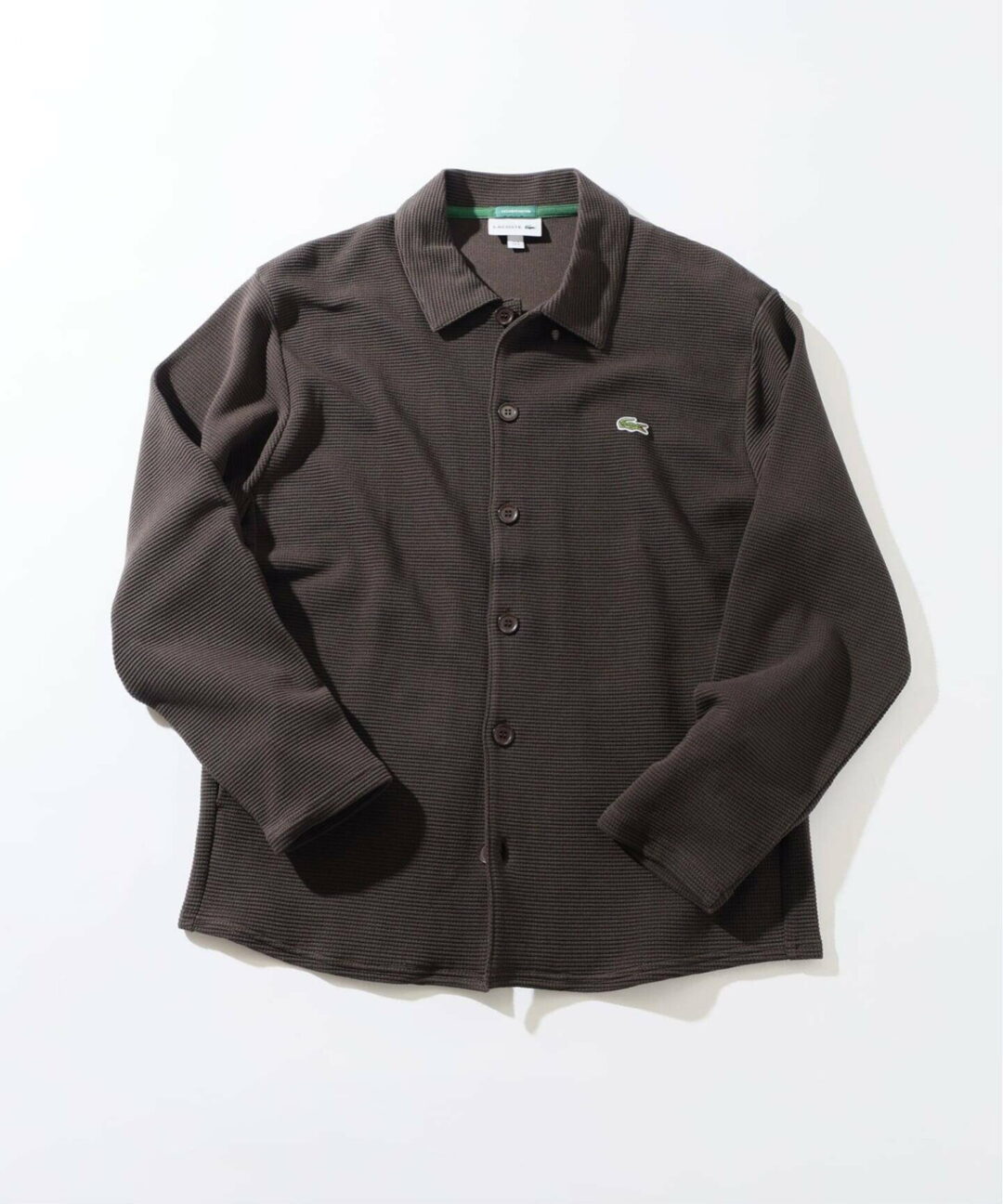 JOURNAL STANDARD relume × LACOSTE 別注 2025 FW “ヘビーピケ シャツ ジャケット”が2025年 9月中旬 発売 (ジャーナルスタンダード ラコステ)