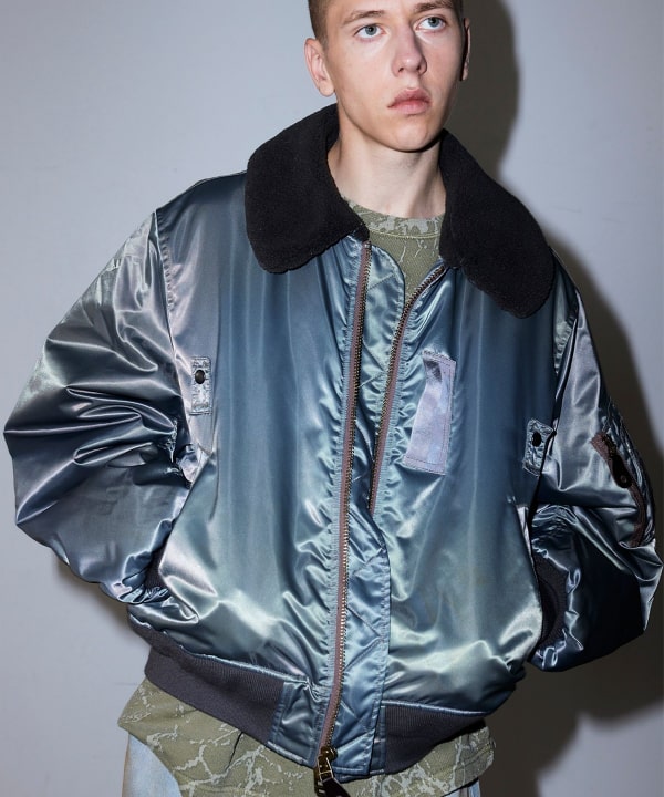 BEAMS “ワイドショートフィット B-15タイプ フライトジャケット”が2025年 10月上旬 発売予定 (ビームス)