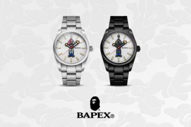 ラグジュアリーとストリートの精神を融合させた革新的なタイムピース A BATHING APE TYPE 7 BAPEX SHARK SEIJINが2025年 8/9 発売 (ア ベイシング エイプ)