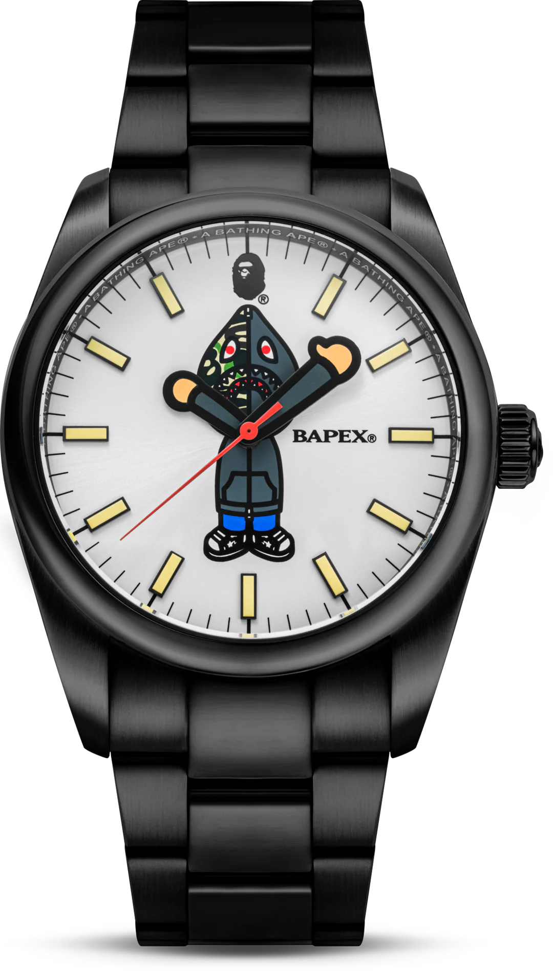 ラグジュアリーとストリートの精神を融合させた革新的なタイムピース A BATHING APE TYPE 7 BAPEX SHARK SEIJINが2025年 8/9 発売 (ア ベイシング エイプ)