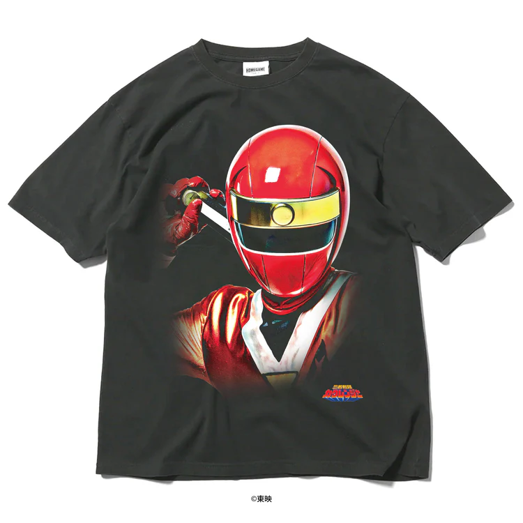 HOMEGAME × スーパー戦隊シリーズ50周年記念 コラボTEEが2025年 9/5 発売 (ホームゲーム SUPER SENTAI POWER RANGERS 50th)