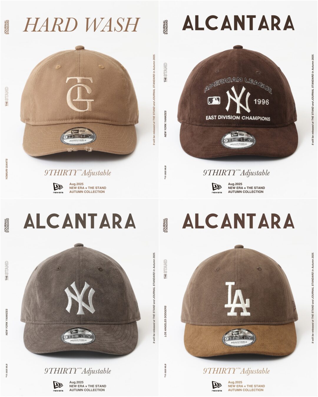 New Era for JOURNAL STANDARD & THE STAND FOOL SO GOOD "9THRTY" 2025 FW コラボが発売 (ニューエラ ジャーナルスタンダード)