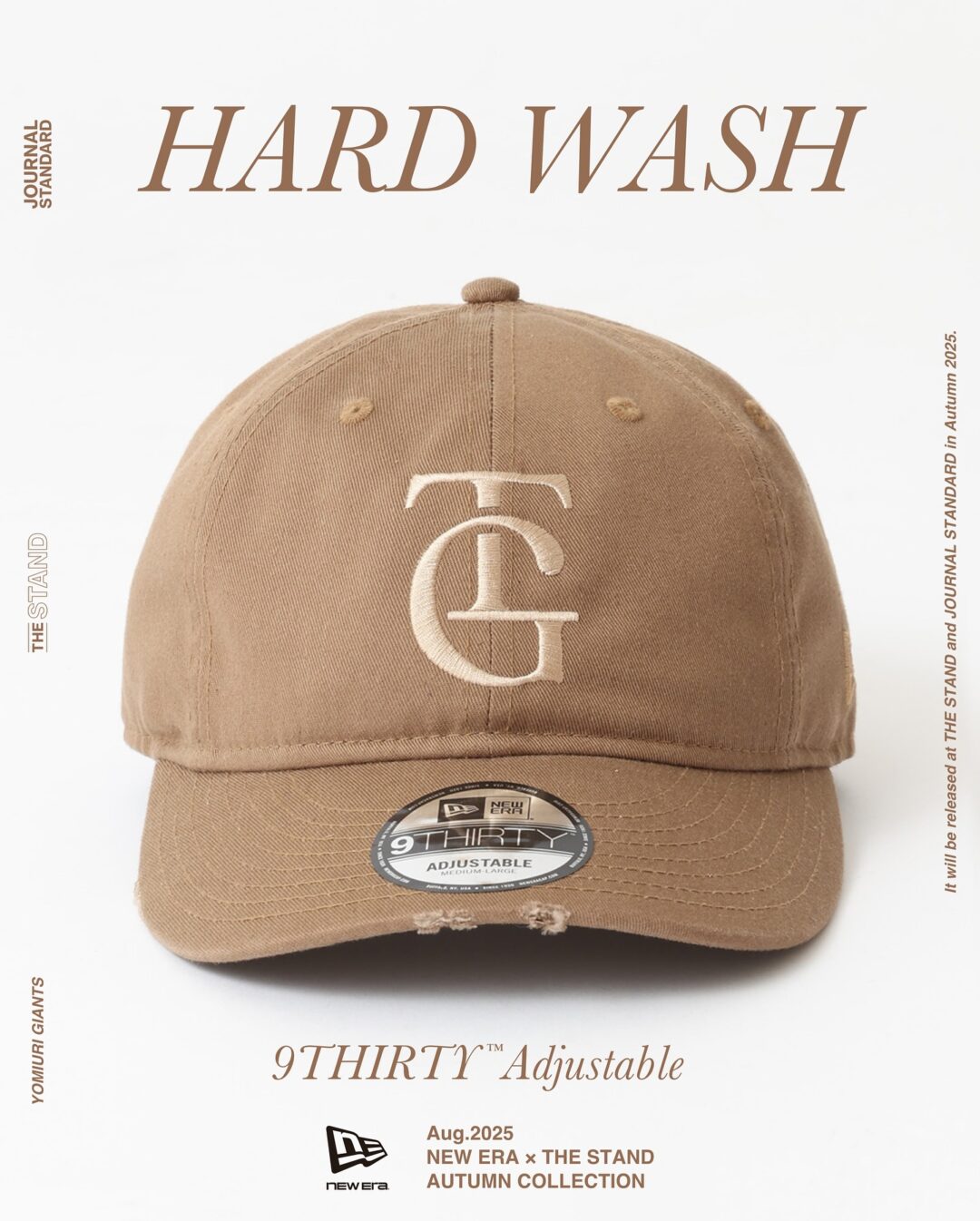New Era for JOURNAL STANDARD & THE STAND FOOL SO GOOD “9THRTY & 9THRTY” 2025 FW コラボが発売 (ニューエラ ジャーナルスタンダード)