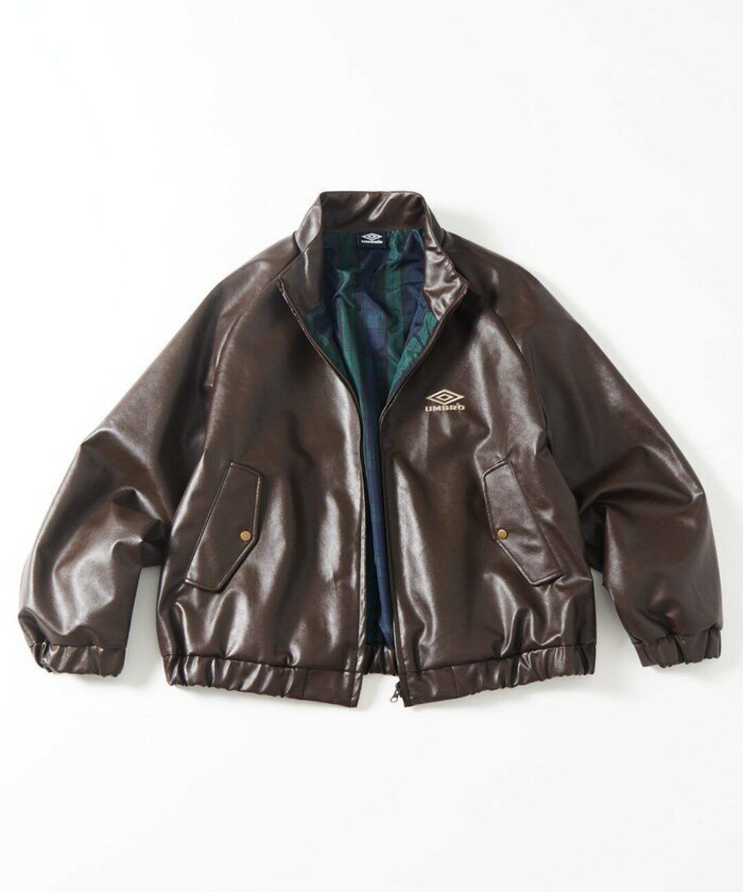 FREAK’S STORE × UMBRO 別注 “SP LEATHERETTE Stand Collar Blouson” (フリークスストア アンブロ)