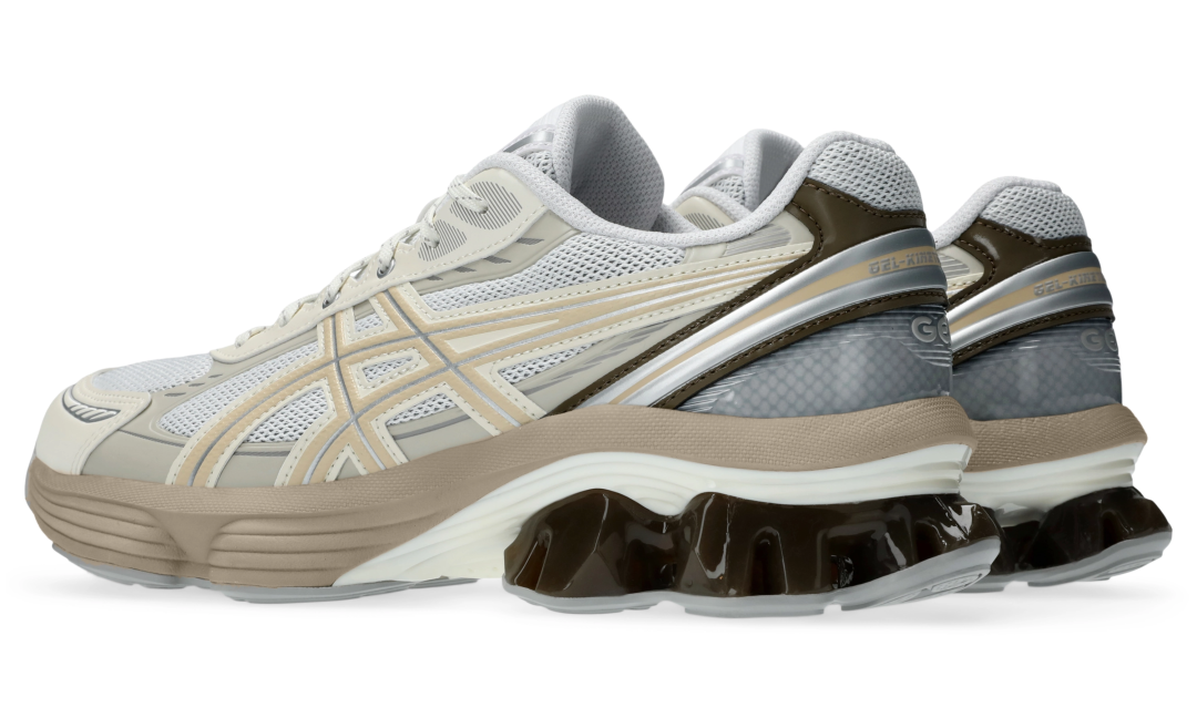 【2025年 8/21 発売】ASICS GEL-KINETIC FLUENT “White/Marzipan” (アシックス ゲルキネティック フルーエント) [1203A591.102]