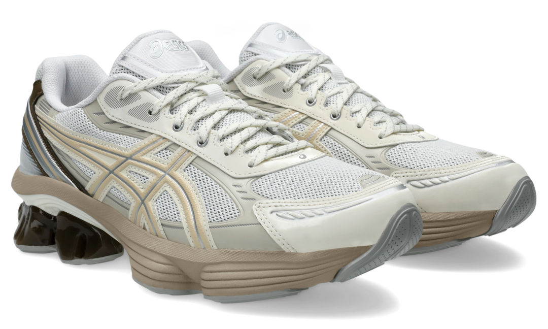 【2025年 8/21 発売】ASICS GEL-KINETIC FLUENT “White/Marzipan” (アシックス ゲルキネティック フルーエント) [1203A591.102]