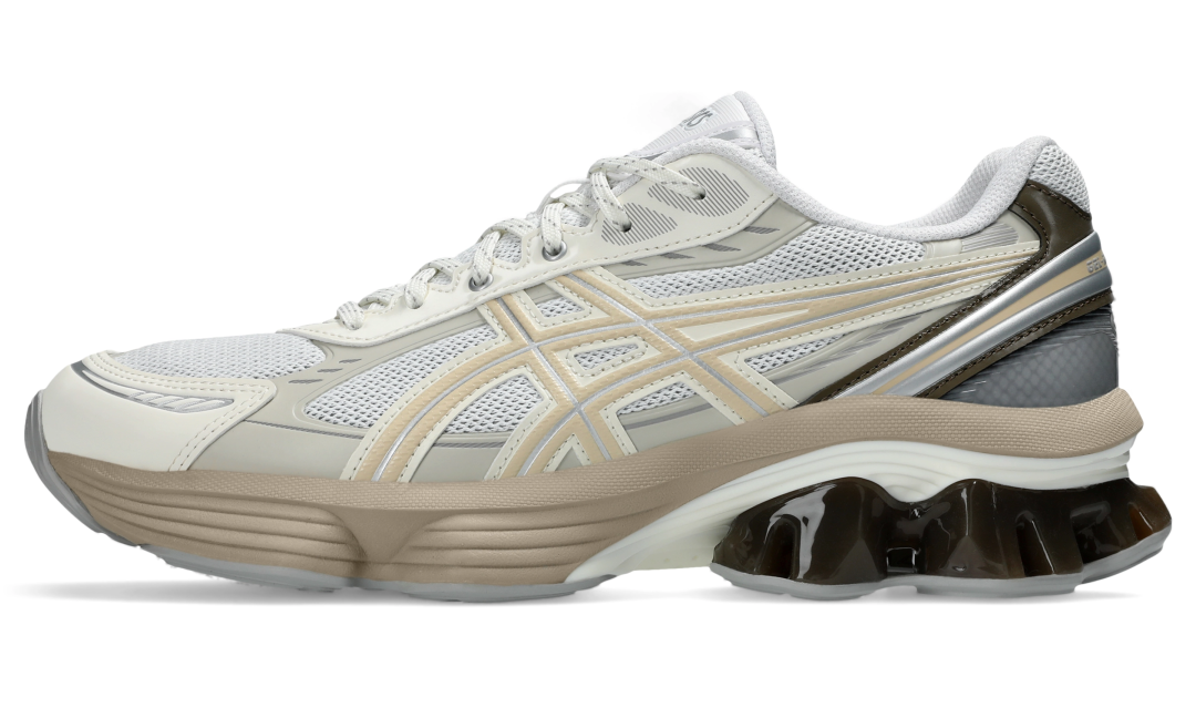 【2025年 8/21 発売】ASICS GEL-KINETIC FLUENT “White/Marzipan” (アシックス ゲルキネティック フルーエント) [1203A591.102]