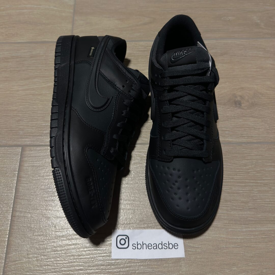 【2025年 発売予定】NIKE DUNK LOW GORE-TEX “Triple Black” (ナイキ ダンク ロー ゴアテックス “トリプルブラック”) [HQ2053-001]