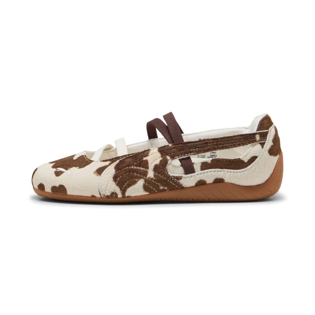 【2025年 9/5 発売】PUMA SPEEDCAT BALLET “Cow Print” (プーマ スピードキャット バレエ “カウプリント”) [407787-01]