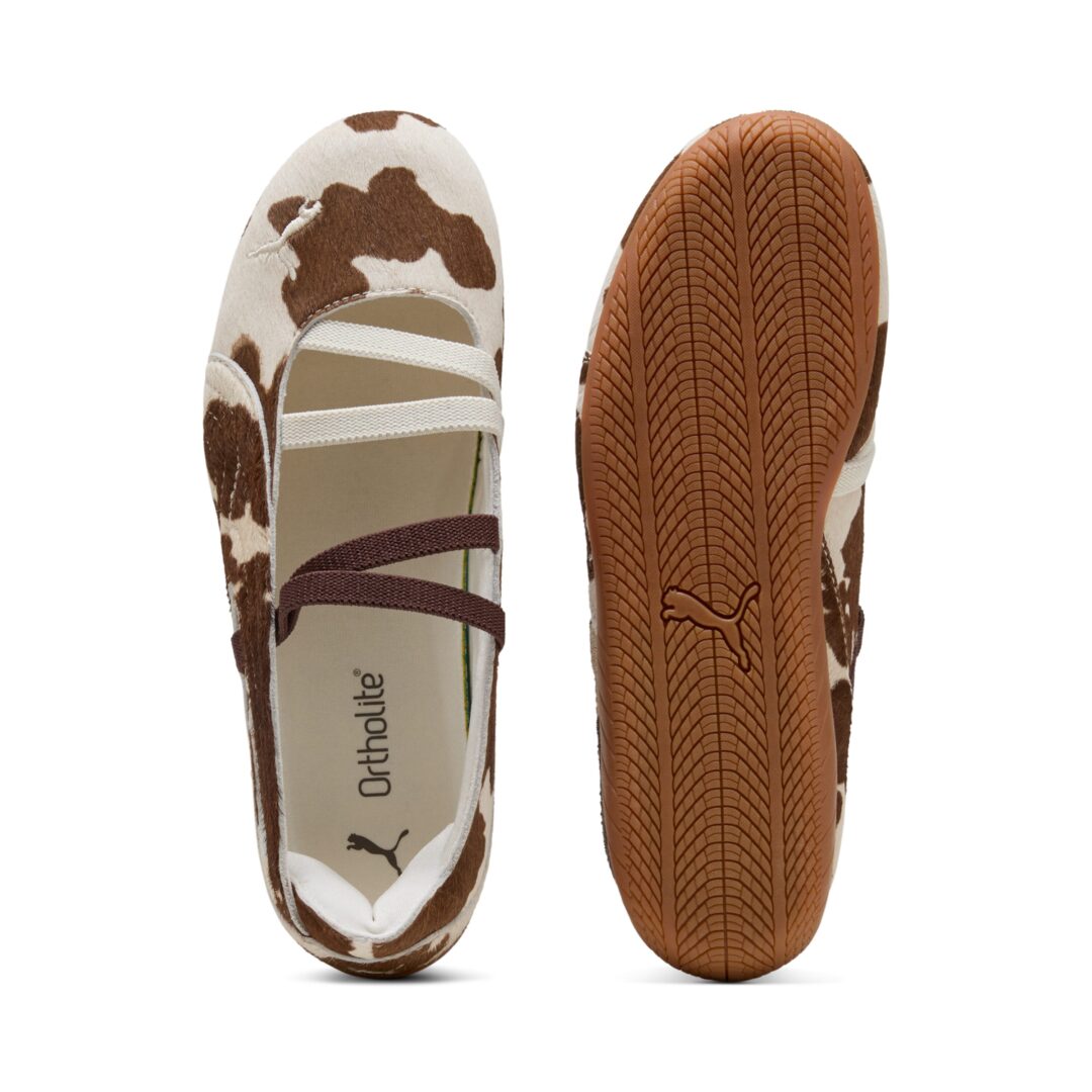 【2025年 9/5 発売】PUMA SPEEDCAT BALLET “Cow Print” (プーマ スピードキャット バレエ “カウプリント”) [407787-01]