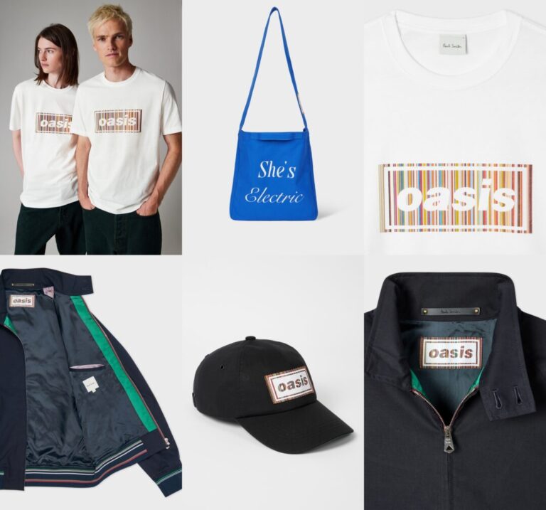 ポール・スミス × Oasis カムバックツアーを祝したカプセル