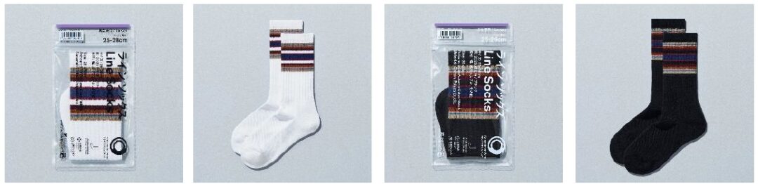 ファミマ コンビニエンスウェア ソックス「2025秋のシーズンカラー」が8/29 発売 (FACETASM/落合宏理氏 共同開発のコンビニウェア)