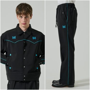 NEEDLES 2025 FW "Piping Cowboy Jacket & Pant - Poly Double Cloth"が発売 (ニードルズ)