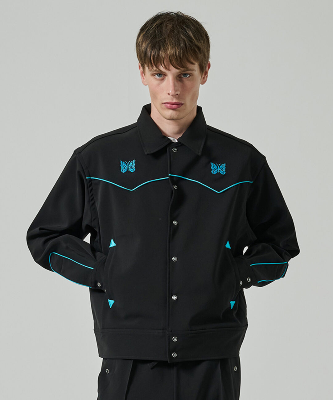NEEDLES 2025 FW “Piping Cowboy Jacket & Pant – Poly Double Cloth”が発売 (ニードルズ)