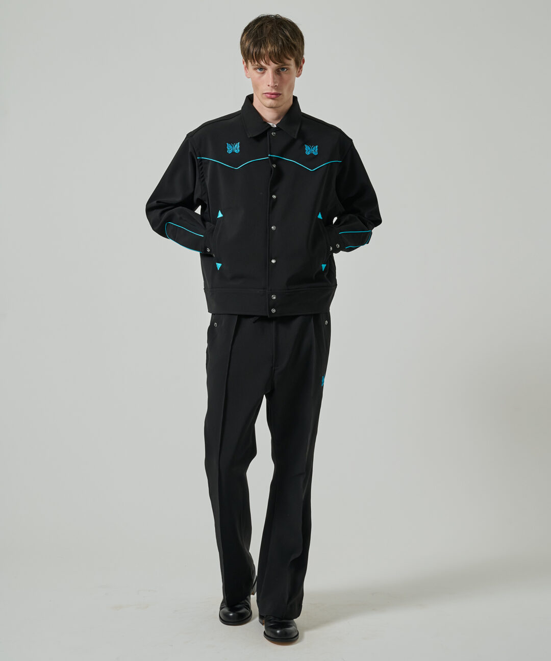 NEEDLES 2025 FW “Piping Cowboy Jacket & Pant – Poly Double Cloth”が発売 (ニードルズ)