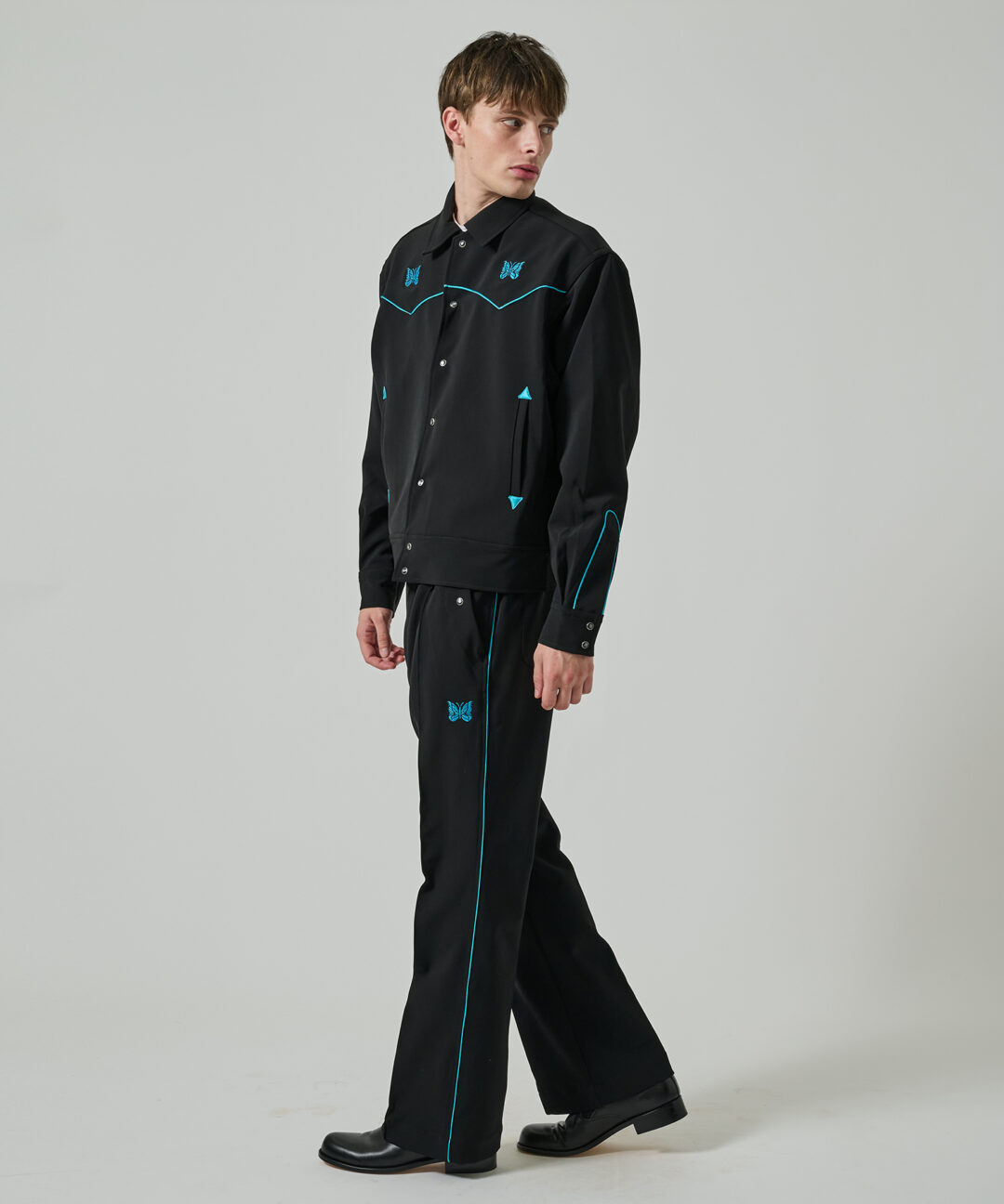 NEEDLES 2025 FW “Piping Cowboy Jacket & Pant – Poly Double Cloth”が発売 (ニードルズ)