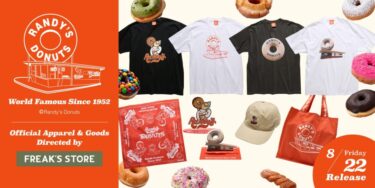 フリークスストア × ランディーズドーナツ コラボアイテムが2025年 8/22 発売 (FREAK’S STORE Randy’s Donuts)