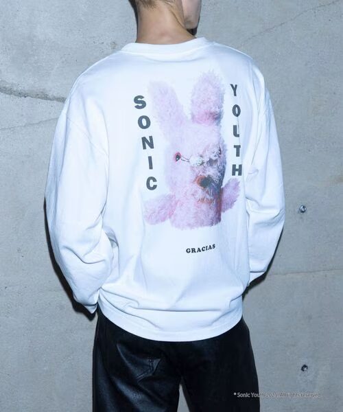 SONIC YOUTH × monkey time 名盤アートワークをプリントした L/S TEEが2025年 8/14 発売 (ソニックユース モンキータイム)