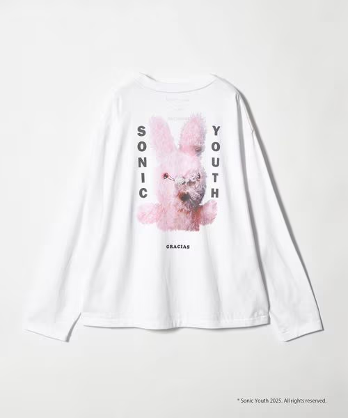 SONIC YOUTH × monkey time 名盤アートワークをプリントした L/S TEEが2025年 8/14 発売 (ソニックユース モンキータイム)