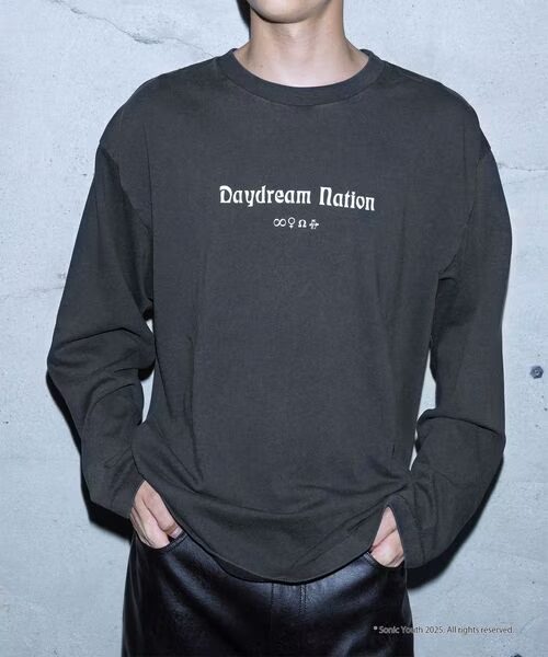 SONIC YOUTH × monkey time 名盤アートワークをプリントした L/S TEEが2025年 8/14 発売 (ソニックユース モンキータイム)