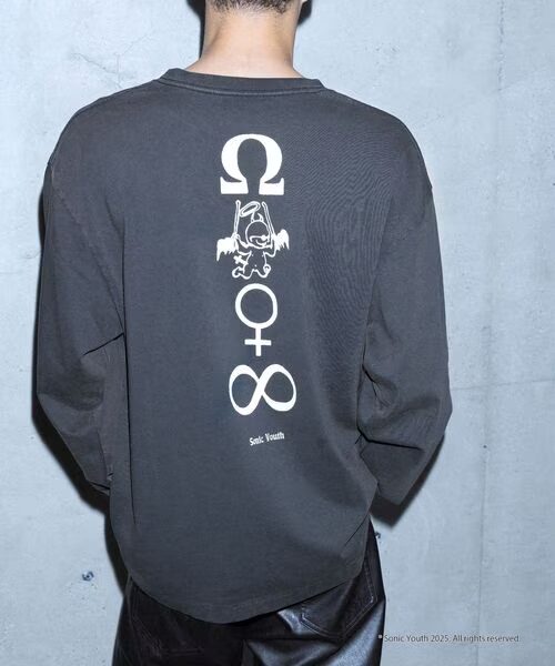 SONIC YOUTH × monkey time 名盤アートワークをプリントした L/S TEEが2025年 8/14 発売 (ソニックユース モンキータイム)