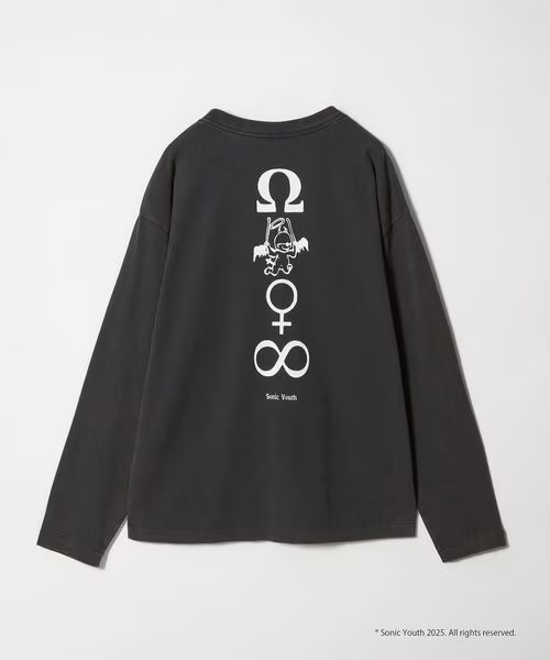 SONIC YOUTH × monkey time 名盤アートワークをプリントした L/S TEEが2025年 8/14 発売 (ソニックユース モンキータイム)