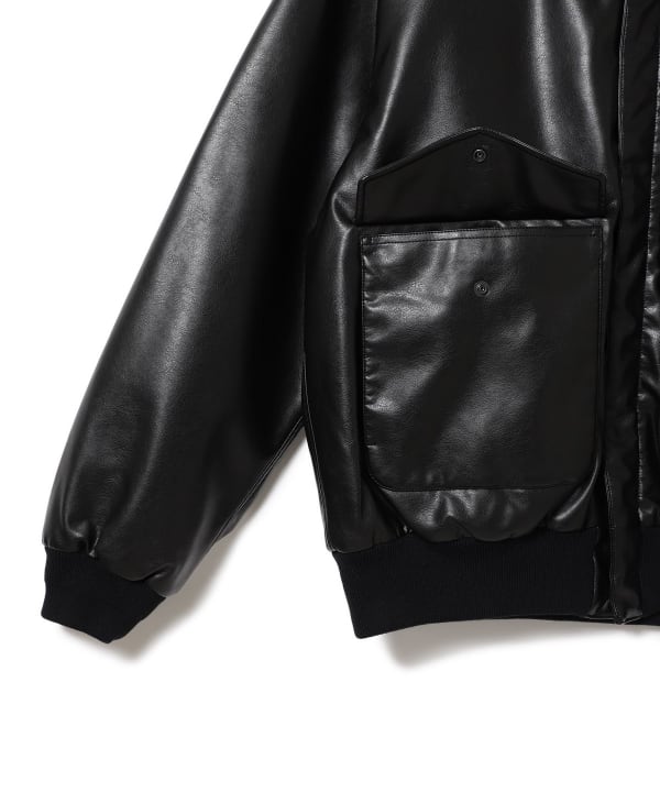 B:MING by BEAMS フェイクレザー A2 フライト ジャケットが2025年 10月上旬 発売 (ビームス)