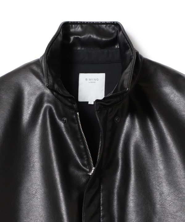 B:MING by BEAMS フェイクレザー A2 フライト ジャケットが2025年 10月上旬 発売 (ビームス)