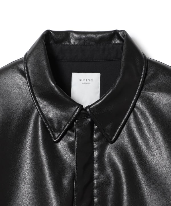 B:MING by BEAMS フェイクレザー A2 フライト ジャケットが2025年 10月上旬 発売 (ビームス)