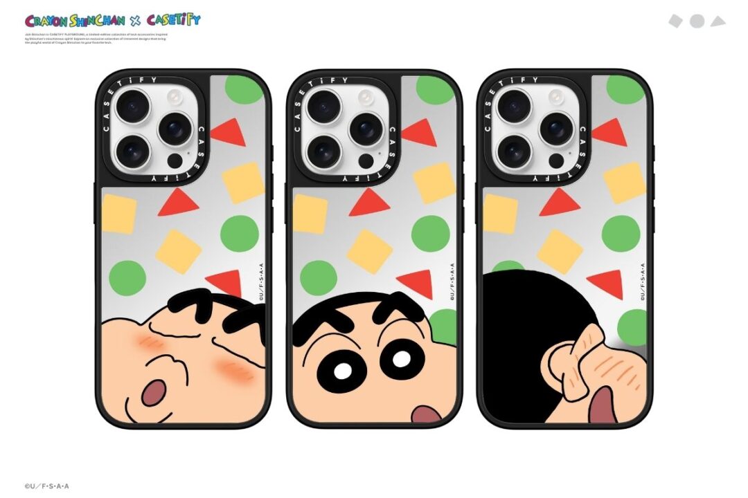 クレヨンしんちゃん × CASETiFY コラボコレクションが2025年 8
