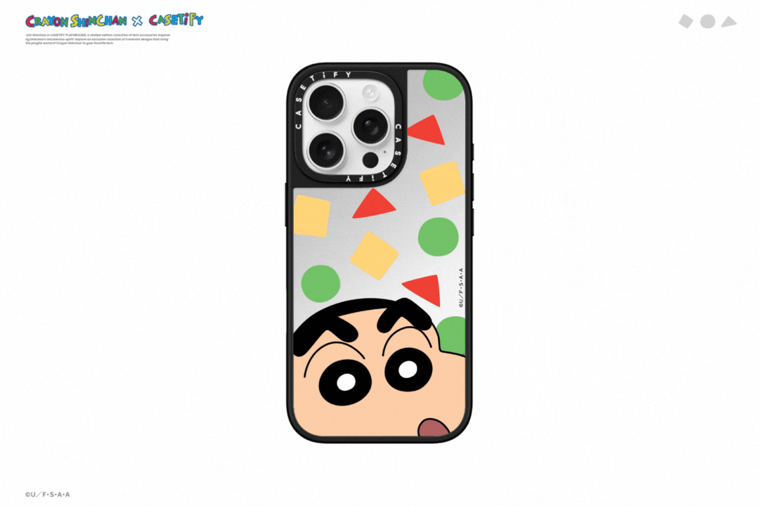 クレヨンしんちゃん × CASETiFY コラボコレクションが2025年 8/18 & 8/20 発売 (ケースティファイ)