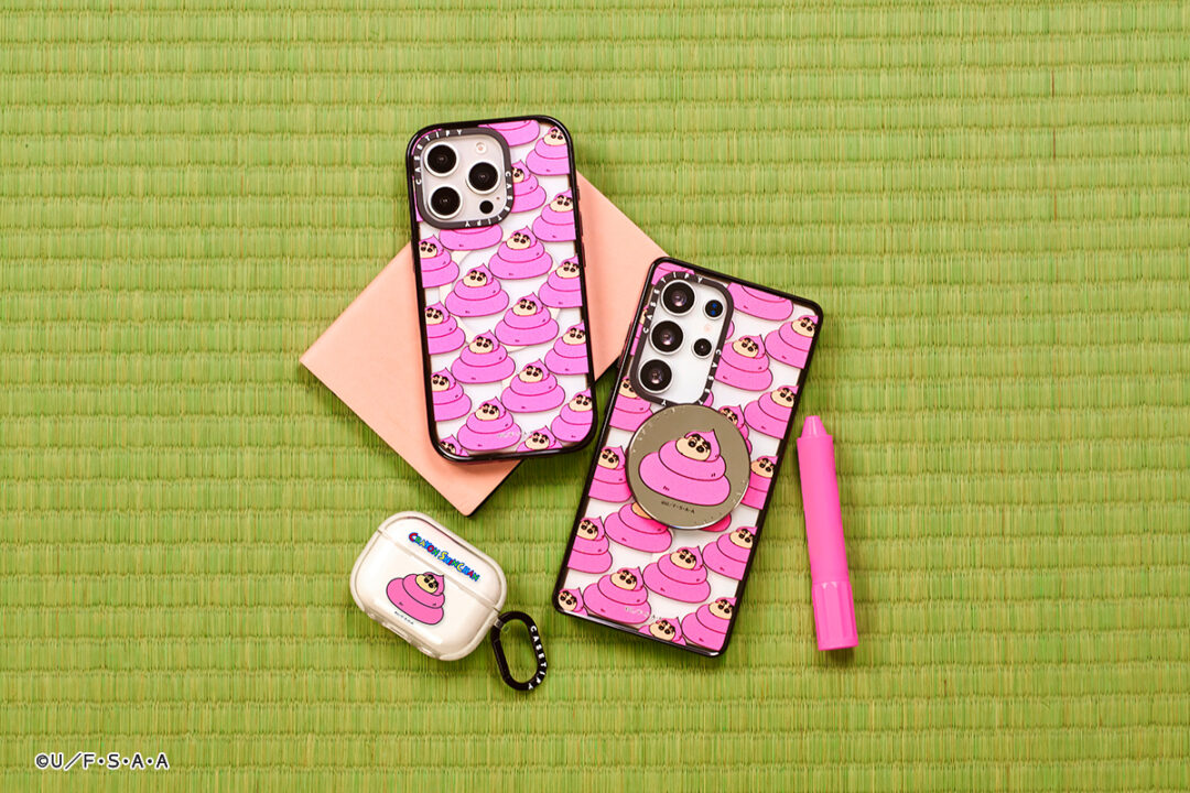 クレヨンしんちゃん × CASETiFY コラボコレクションが2025年 8/18 & 8/20 発売 (ケースティファイ)