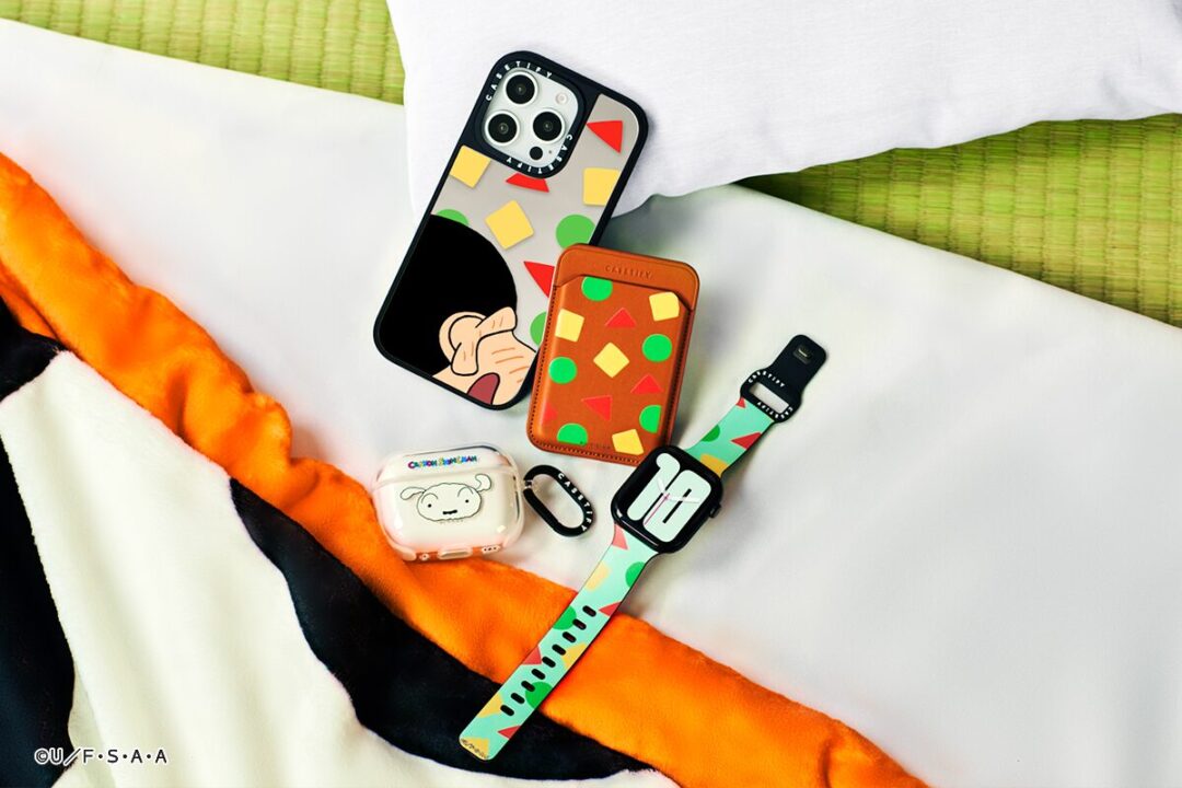 クレヨンしんちゃん × CASETiFY コラボコレクションが2025年 8/18 & 8/20 発売 (ケースティファイ)