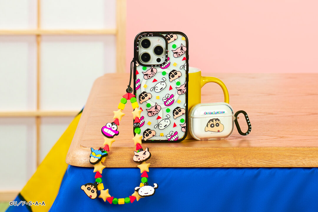 クレヨンしんちゃん × CASETiFY コラボコレクションが2025年 8/18 & 8/20 発売 (ケースティファイ)