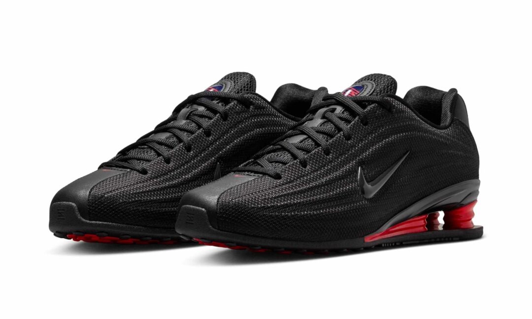 【2025年末 発売予定】NIKE SHOX Z “Black/University Red” (ナイキ ショックス TL “ブラック/ユニバーシティレッド”) [HQ7540-002]