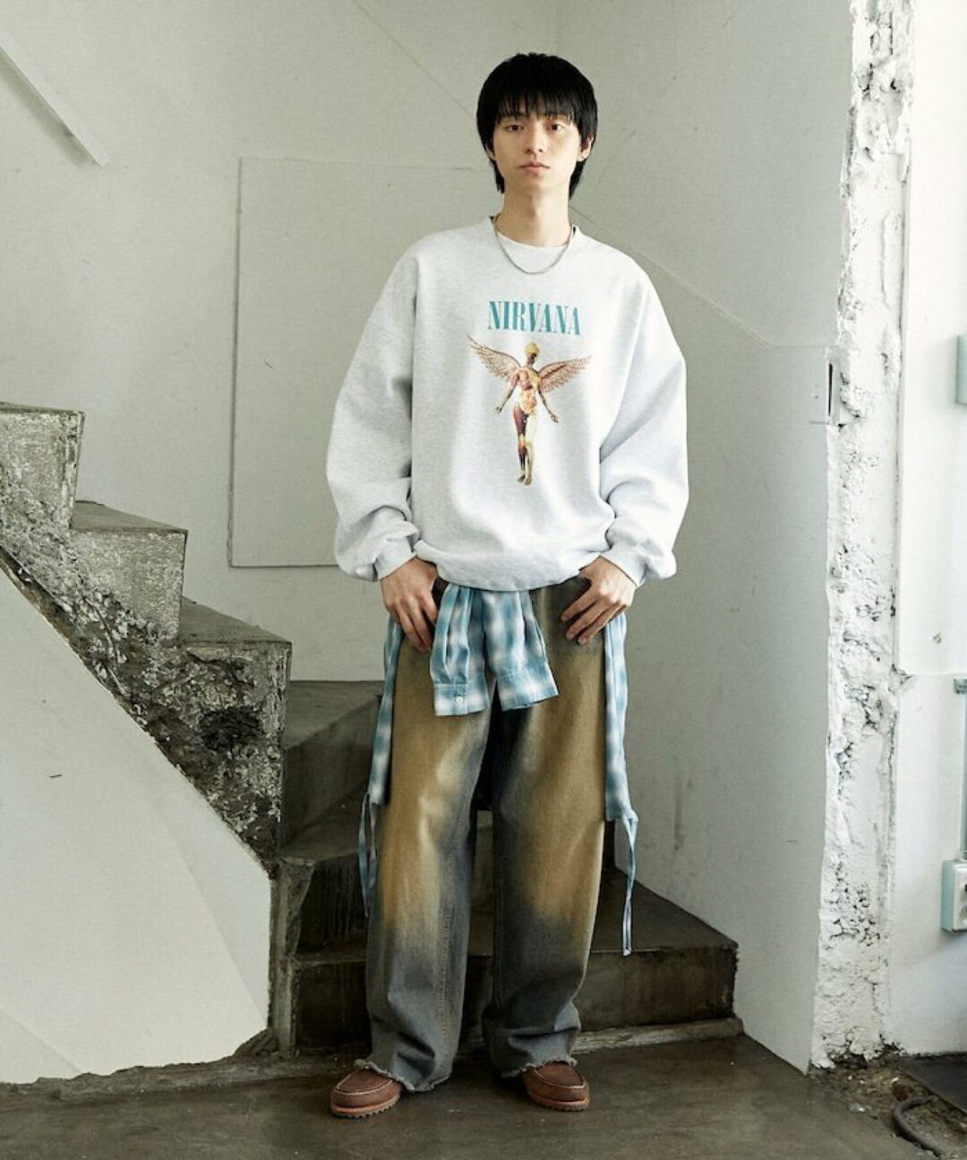 パブリュクス × ニルヴァーナ 別注 2025 FW “IN UTERO SWEAT”が2025年 9月下旬 発売 (PUBLUX NIRVANA)