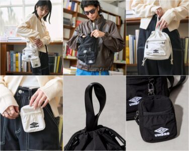 FREAK’S STORE × UMBRO 2025 FW 別注 “ポーチ付き 巾着バッグ” (フリークスストア アンブロ)